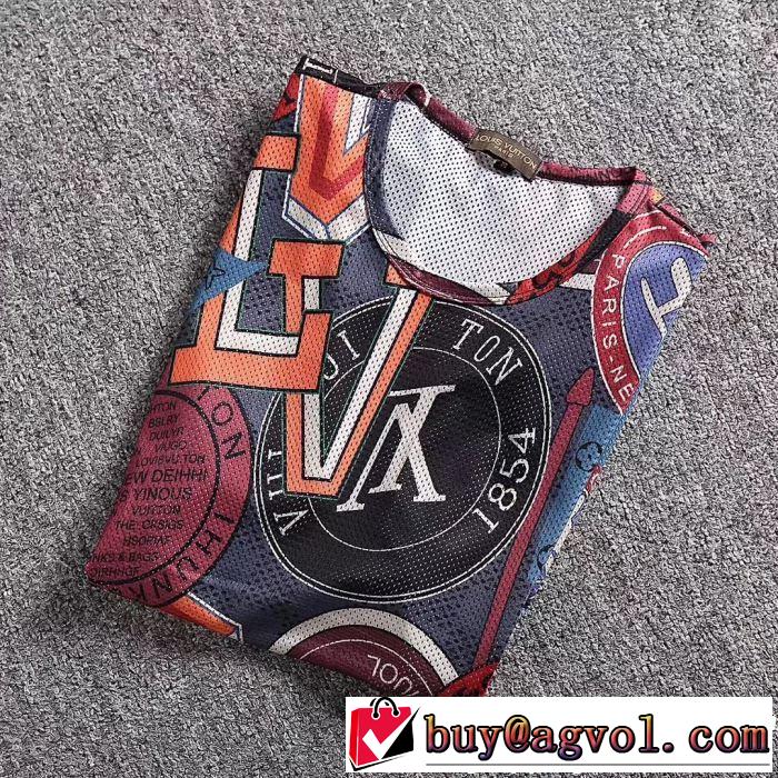 LOUIS VUITTON ルイ ヴィトン 半袖Tシャツ 2019年最新ファッション 春夏シンプルファッションでOK！