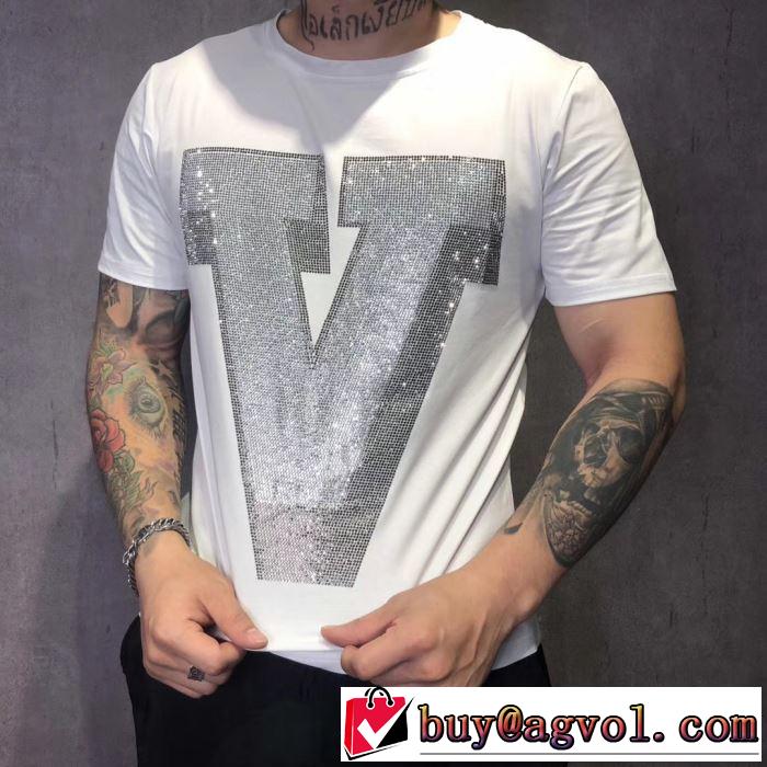 一目ぼれLOUIS VUITTON  Tシャツ/半袖 2019年春夏シーズンの人気 2色可選 ルイ ヴィトン  海外セレブは大人気