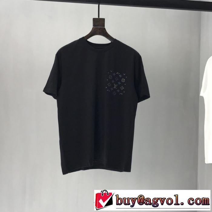 人気上昇中  Tシャツ/半袖 2色可選 2019春夏人気トレンドアイテム ルイ ヴィトン LOUIS VUITTON 春夏トレンド