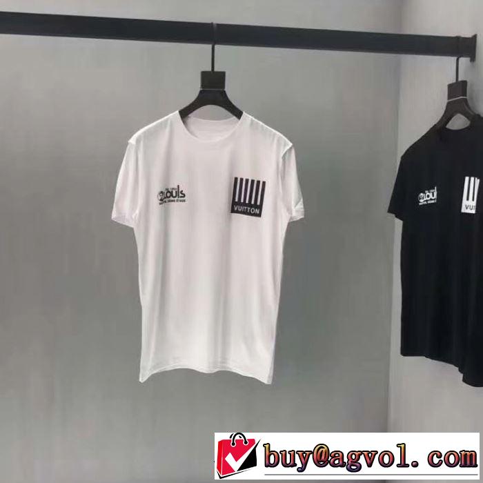 在庫手元にあり即発セール必需品 LOUIS VUITTON Tシャツ/半袖 2色可選 2019春夏人気トレンドアイテム ルイ ヴィトン