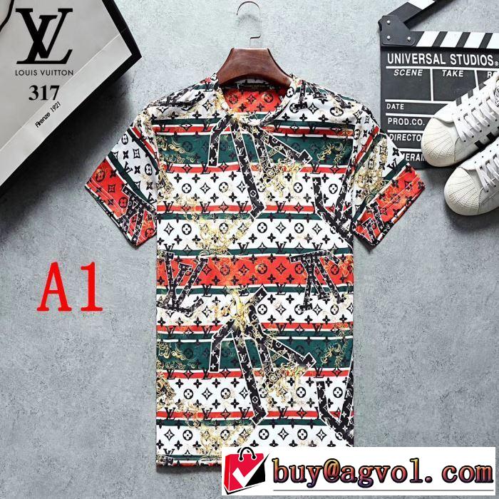 大人気オリジナル  Tシャツ/半袖 3色可選 LOUIS VUITTON 2019春夏人気トレンドアイテム ルイ ヴィトン