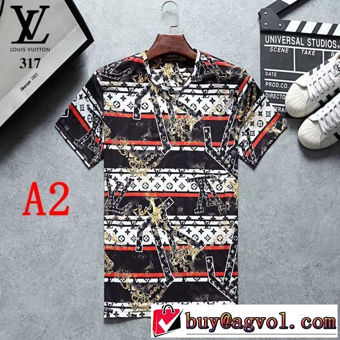 大人気オリジナル  Tシャツ/半袖 3色可選 LOUIS VUITTON 2019春夏人気トレンドアイテム ルイ ヴィトン