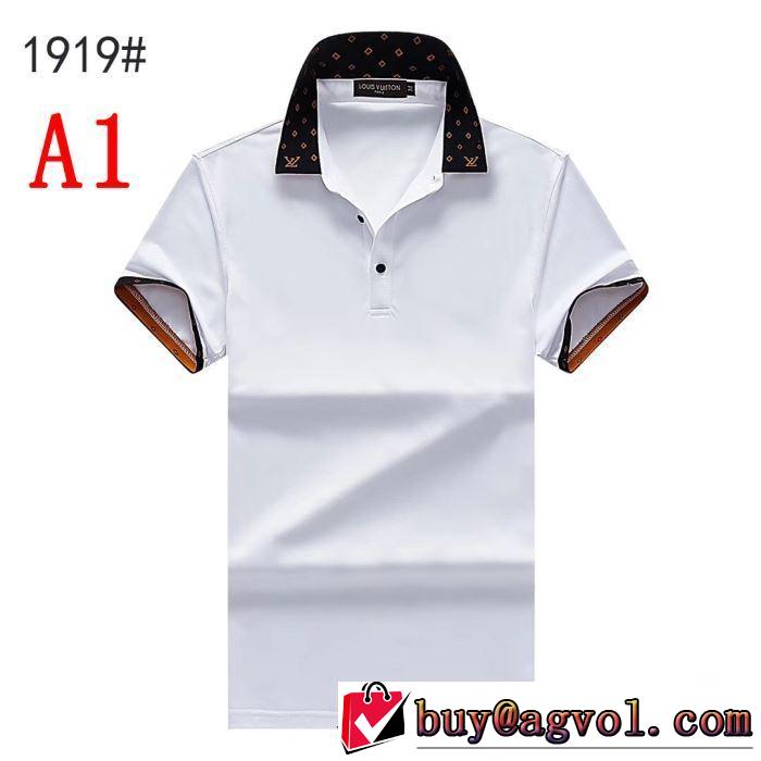 LOUIS VUITTON  Tシャツ/半袖 4色可選 今年は大きめの新作がトレンドルイ ヴィトン 2019年最新ファッション