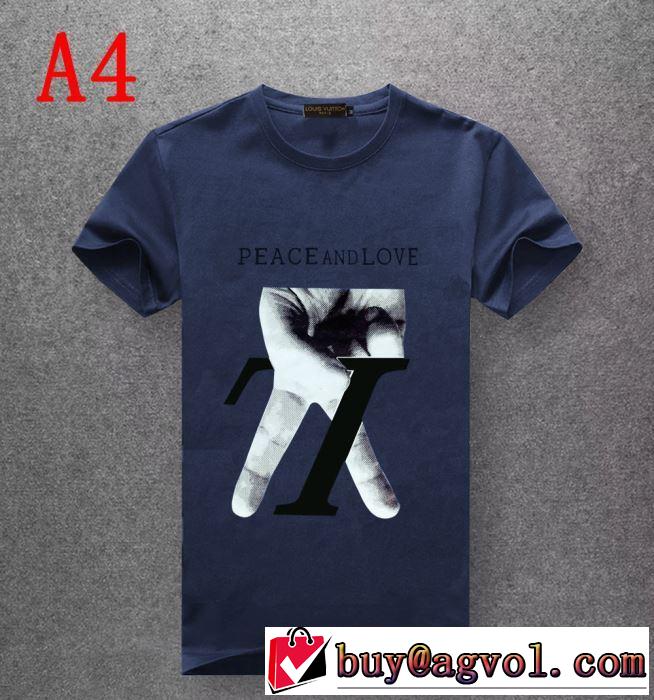 発表の新作モデルTシャツ/半袖 5色可選 ルイ ヴィトン2019SSのトレンド商品  LOUIS VUITTON 一目ぼれ