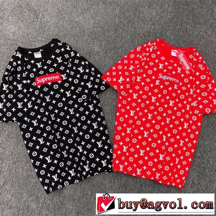 2019春夏のトレンド新商品 Tシャツ/半袖 2色可選 ルイ ヴィトンこれからの季節にピッタリ  LOUIS VUITTON