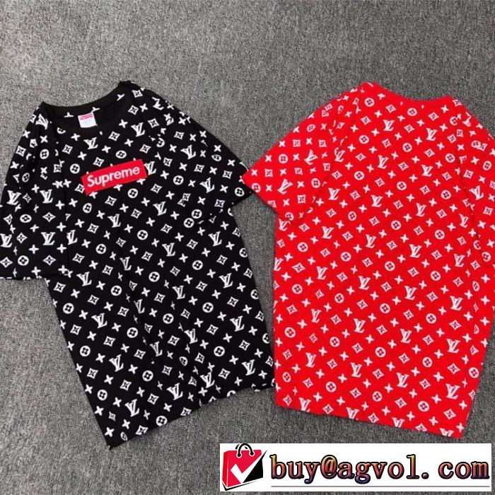 2019春夏のトレンド新商品 Tシャツ/半袖 2色可選 ルイ ヴィトンこれからの季節にピッタリ  LOUIS VUITTON