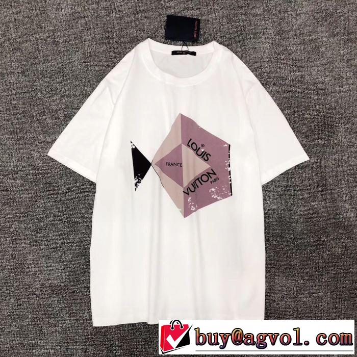 素敵デザイン未入荷ブランド  LOUIS VUITTONTシャツ/半袖  2019春夏トレンドアイテム ルイ ヴィトン