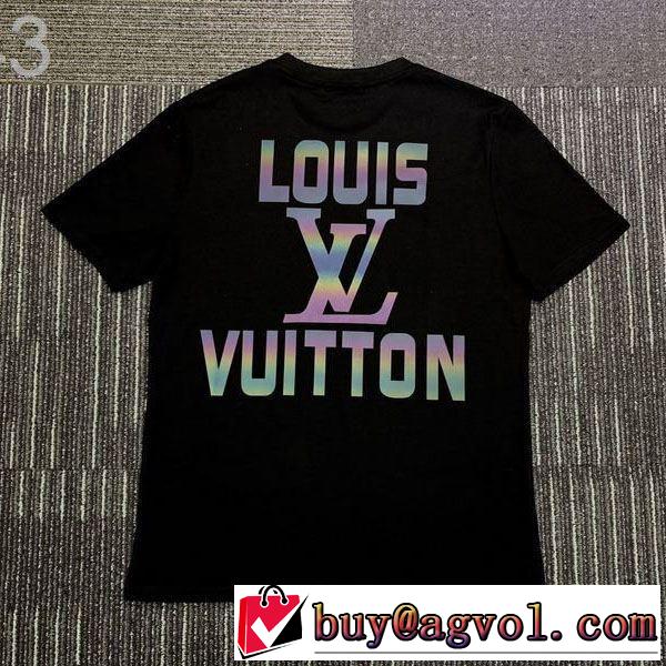 知的な夏のスタイル  LOUIS VUITTON Tシャツ/半袖 2色可選 2019年春夏シーズンの人気 ルイ ヴィトン
