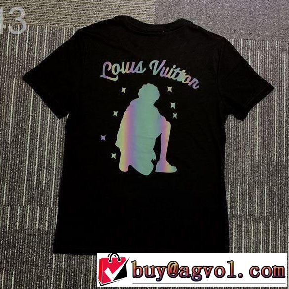 2019年最新ファッション LOUIS VUITTON Tシャツ/半袖 2色可選 入手超困難 ルイ ヴィトン