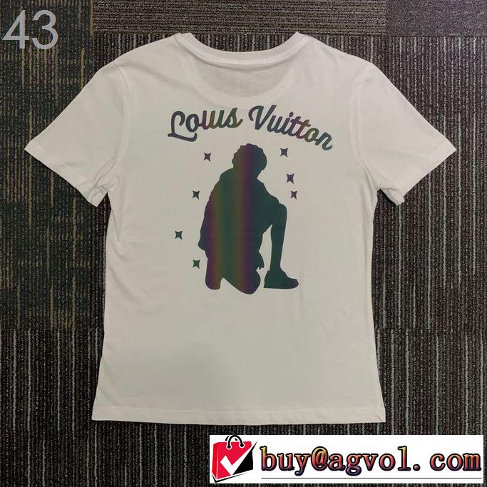 2019年最新ファッション LOUIS VUITTON Tシャツ/半袖 2色可選 入手超困難 ルイ ヴィトン
