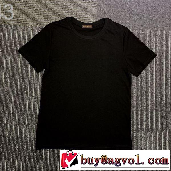 2019年最新ファッション LOUIS VUITTON Tシャツ/半袖 2色可選 入手超困難 ルイ ヴィトン