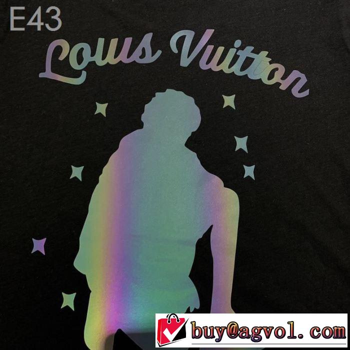 2019年最新ファッション LOUIS VUITTON Tシャツ/半袖 2色可選 入手超困難 ルイ ヴィトン