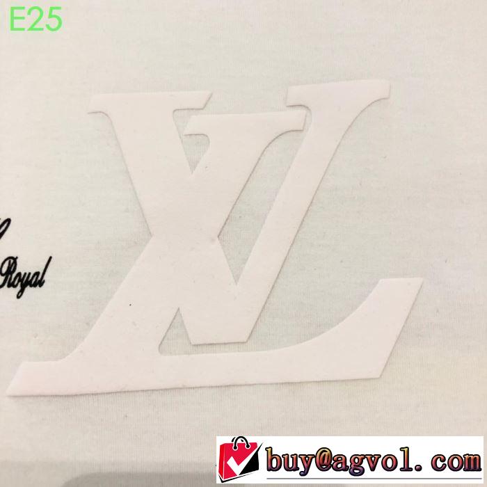 Tシャツ/半袖お洒落スタイル  2色可選 ルイ ヴィトン先行販売  LOUIS VUITTON 2019春夏は人気定番