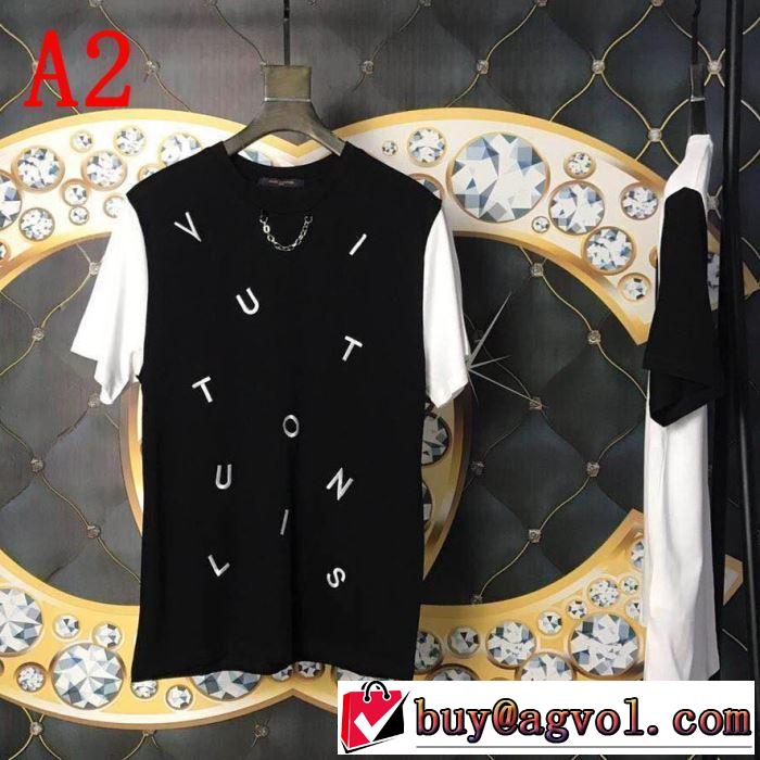 お勧め使える未入荷ブランド Tシャツ/半袖  2019年最新ファッションルイ ヴィトン LOUIS VUITTON 2色可選