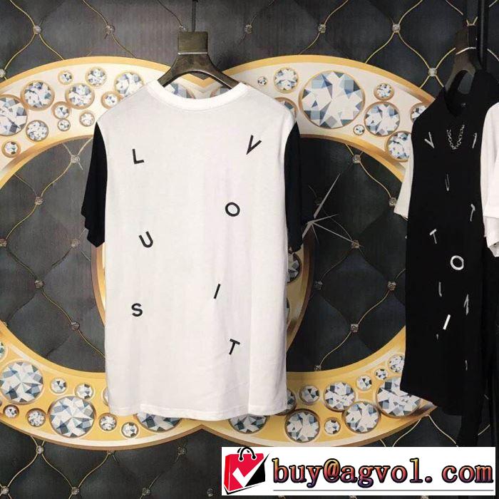 お勧め使える未入荷ブランド Tシャツ/半袖  2019年最新ファッションルイ ヴィトン LOUIS VUITTON 2色可選