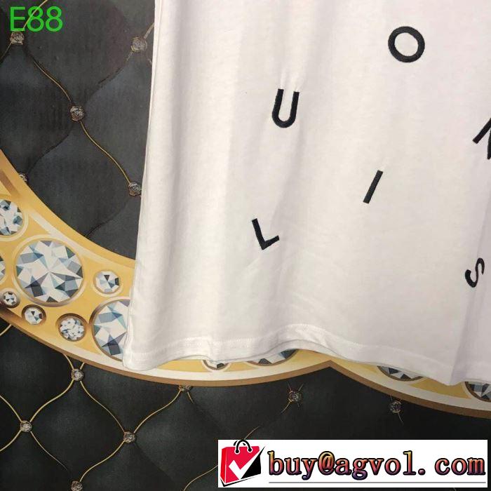 お勧め使える未入荷ブランド Tシャツ/半袖  2019年最新ファッションルイ ヴィトン LOUIS VUITTON 2色可選