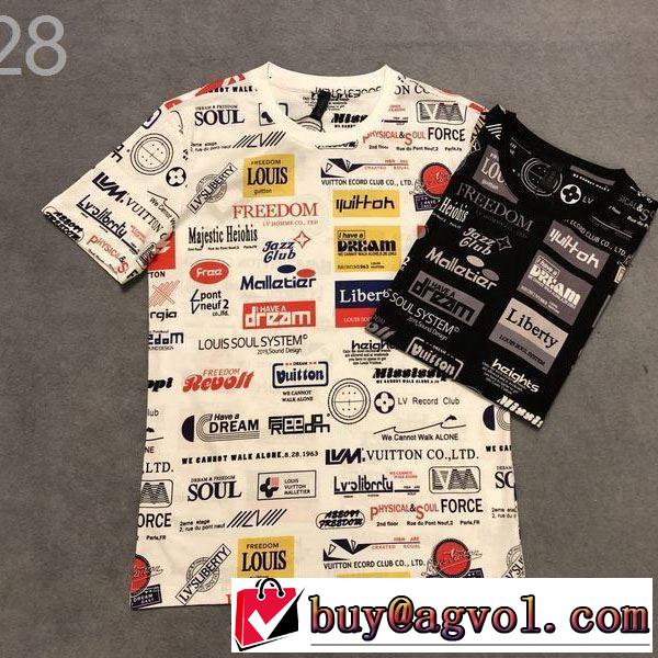 発表の新作モデル Tシャツ/半袖 2色可選 ルイ ヴィトン2019年夏の一押しファッションアイテム  LOUIS VUITTON
