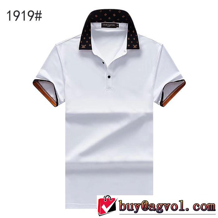 ルイ ヴィトン2019年夏の一押しファッションアイテム LOUIS VUITTON  Tシャツ/半袖  4色可選  特に夏は人気アイテム