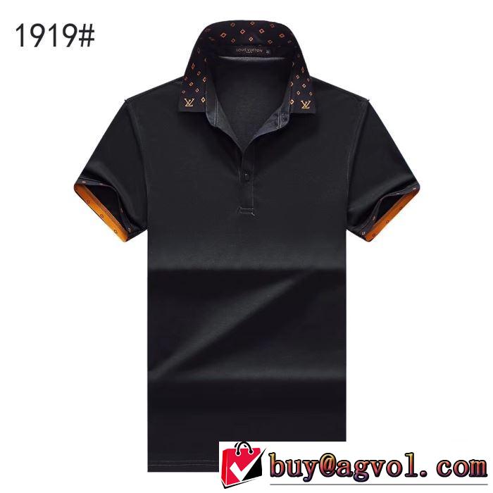 ルイ ヴィトン2019年夏の一押しファッションアイテム LOUIS VUITTON  Tシャツ/半袖  4色可選  特に夏は人気アイテム