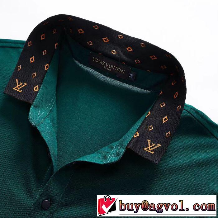 ルイ ヴィトン2019年夏の一押しファッションアイテム LOUIS VUITTON  Tシャツ/半袖  4色可選  特に夏は人気アイテム