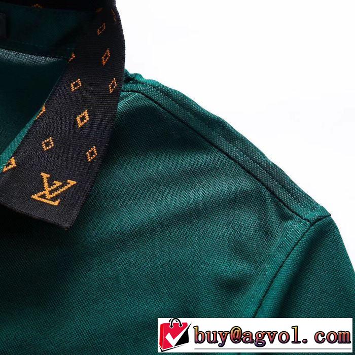 ルイ ヴィトン2019年夏の一押しファッションアイテム LOUIS VUITTON  Tシャツ/半袖  4色可選  特に夏は人気アイテム