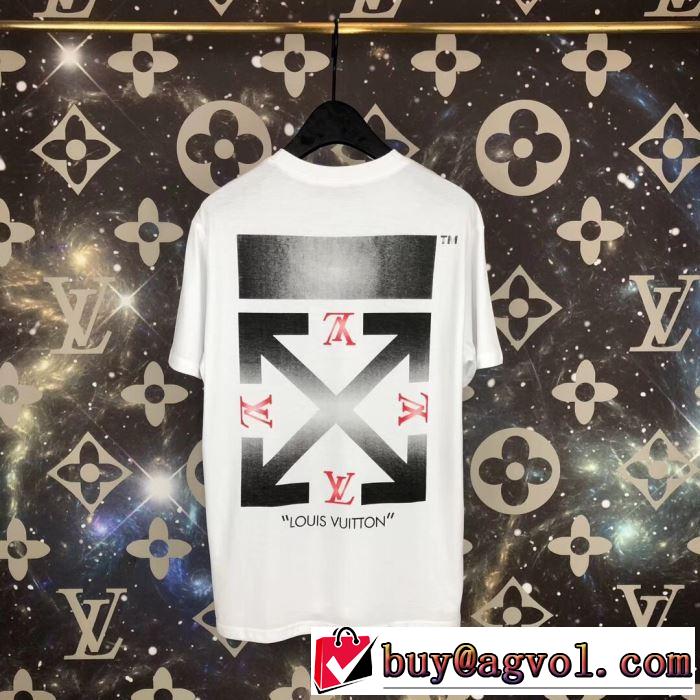 2019年春夏シーズンの人気 ルイ ヴィトン  2色可選  毎年トレンドアイテムが出る LOUIS VUITTON  Tシャツ/半袖