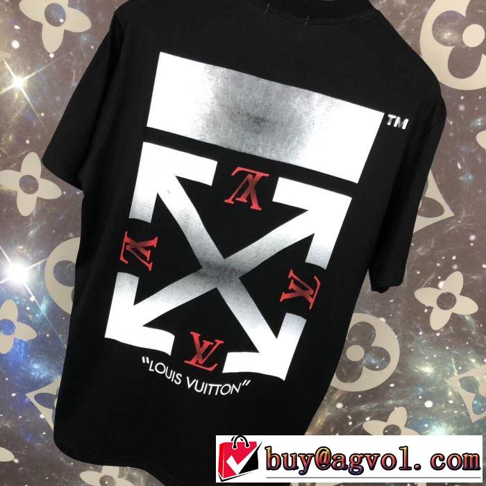 2019年春夏シーズンの人気 ルイ ヴィトン  2色可選  毎年トレンドアイテムが出る LOUIS VUITTON  Tシャツ/半袖