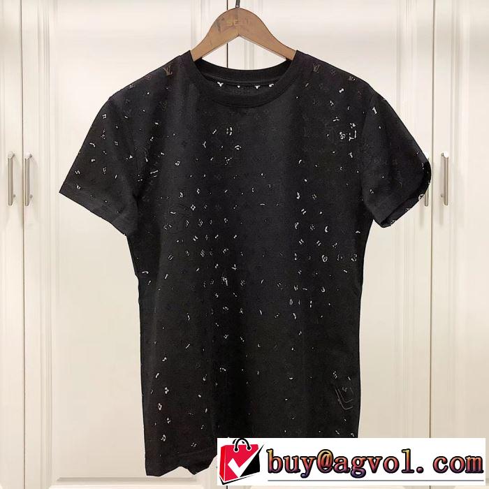 夏に良く似合うちょっと新品 ルイ ヴィトン LOUIS VUITTON  Tシャツ/半袖 2019春夏人気トレンドアイテム 2色可選