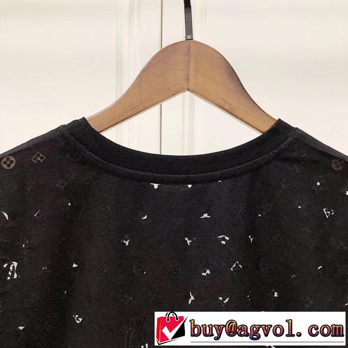 夏に良く似合うちょっと新品 ルイ ヴィトン LOUIS VUITTON  Tシャツ/半袖 2019春夏人気トレンドアイテム 2色可選
