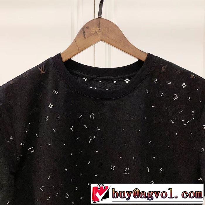 夏に良く似合うちょっと新品 ルイ ヴィトン LOUIS VUITTON  Tシャツ/半袖 2019春夏人気トレンドアイテム 2色可選