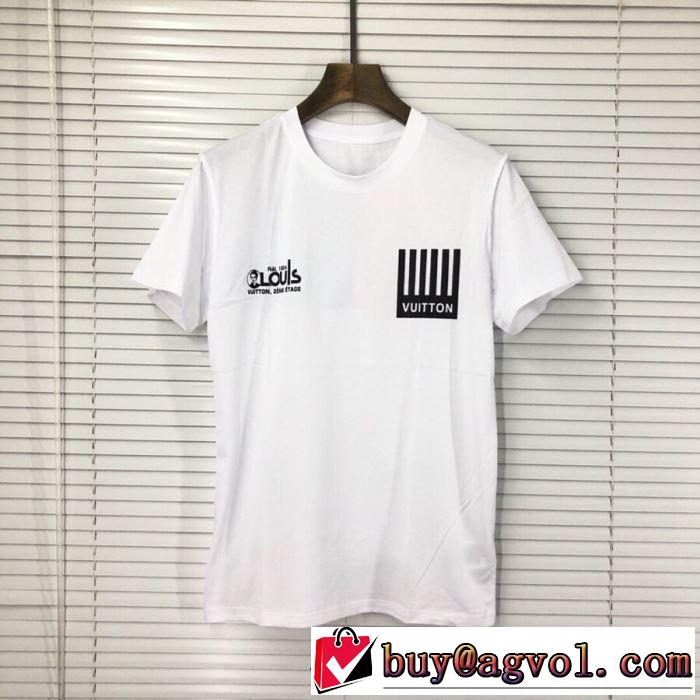 特に夏は人気アイテム ルイ ヴィトン  Tシャツ/半袖  2色可選  LOUIS VUITTONファッションにトレンド