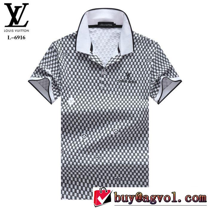 主張性もカジュアルさ ルイ ヴィトン LOUIS VUITTON 4色可選  Tシャツ/半袖 2019年夏の一押しファッションアイテム