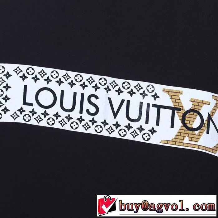 Tシャツ/半袖 特に夏は人気アイテム 3色可選 ルイ ヴィトン LOUIS VUITTON2019年夏の一押しファッションアイテム