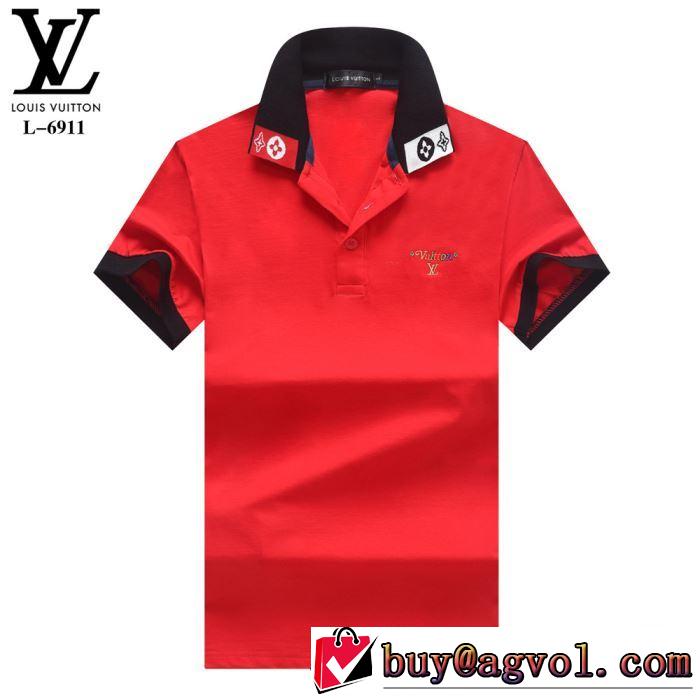 ルイ ヴィトン今流行りの最新コレクション LOUIS VUITTON  Tシャツ/半袖  2019SS 多色可選  夏らしい季節感