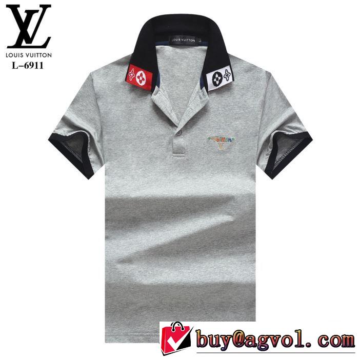 ルイ ヴィトン今流行りの最新コレクション LOUIS VUITTON  Tシャツ/半袖  2019SS 多色可選  夏らしい季節感