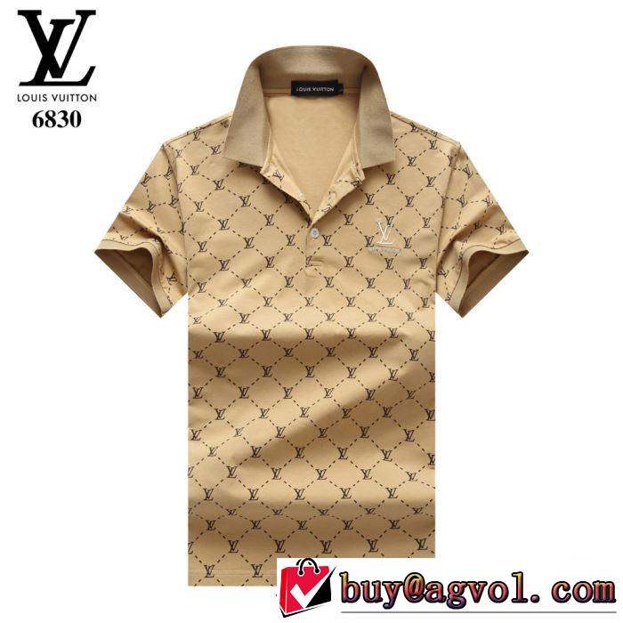 Tシャツ/半袖  4色可選 オススメしたい最新注目ファション ルイ ヴィトン2019年春夏シーズンの人気  LOUIS VUITTON