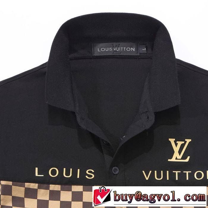 ルイ ヴィトンぜひ今年のトレンドをチェック LOUIS VUITTON  Tシャツ/半袖  4色可選  2019年夏の一押しファッションアイテム