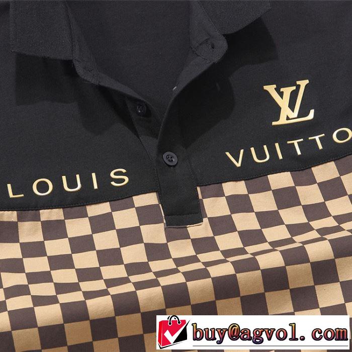 ルイ ヴィトンぜひ今年のトレンドをチェック LOUIS VUITTON  Tシャツ/半袖  4色可選  2019年夏の一押しファッションアイテム