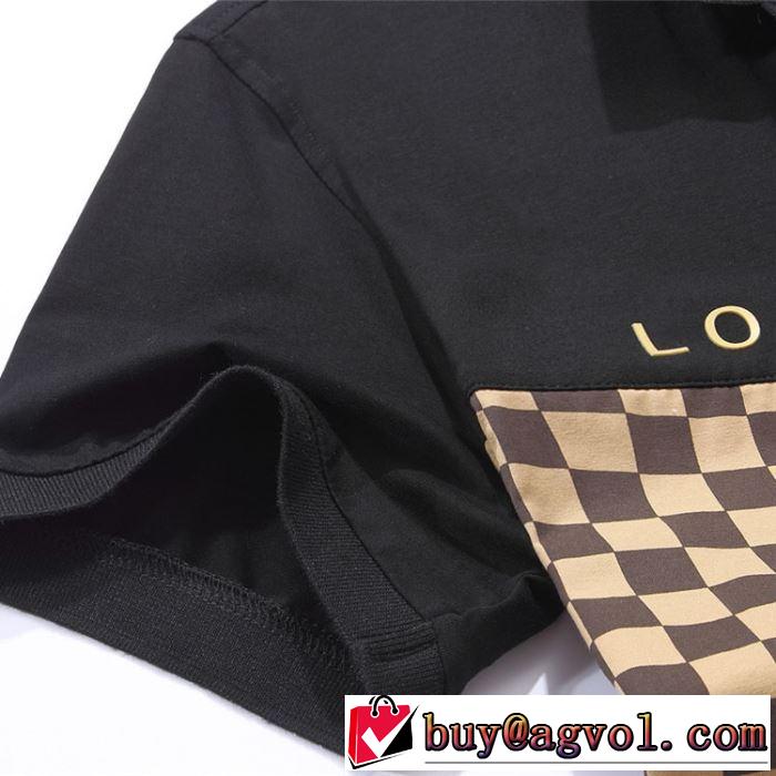 ルイ ヴィトンぜひ今年のトレンドをチェック LOUIS VUITTON  Tシャツ/半袖  4色可選  2019年夏の一押しファッションアイテム