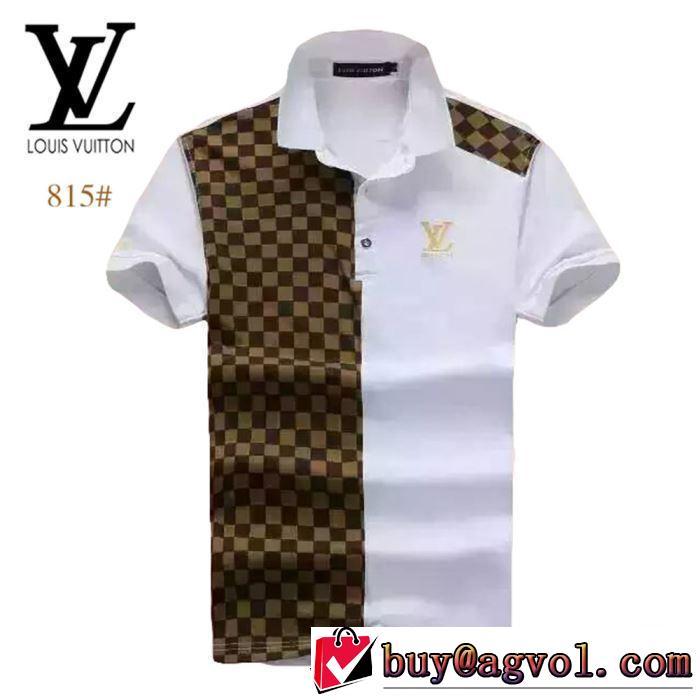 ルイ ヴィトンぜひ今年のトレンドをチェック LOUIS VUITTON  Tシャツ/半袖  4色可選  2019年夏の一押しファッションアイテム