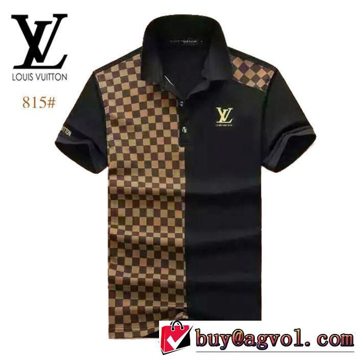 ルイ ヴィトンぜひ今年のトレンドをチェック LOUIS VUITTON  Tシャツ/半袖  4色可選  2019年夏の一押しファッションアイテム
