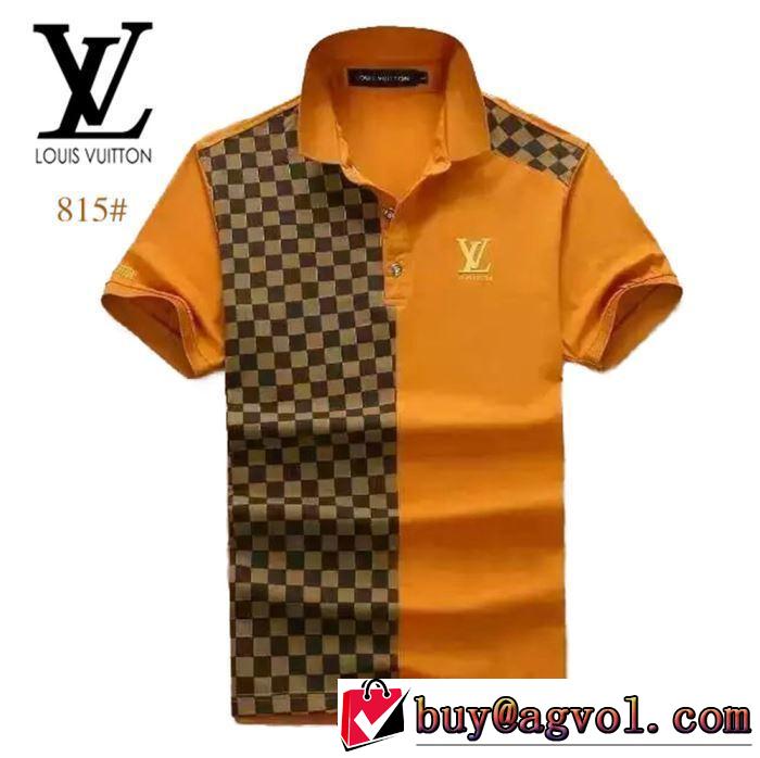 ルイ ヴィトンぜひ今年のトレンドをチェック LOUIS VUITTON  Tシャツ/半袖  4色可選  2019年夏の一押しファッションアイテム