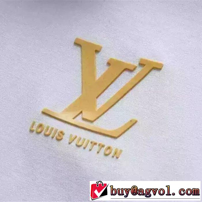 ルイ ヴィトンぜひ今年のトレンドをチェック LOUIS VUITTON  Tシャツ/半袖  4色可選  2019年夏の一押しファッションアイテム