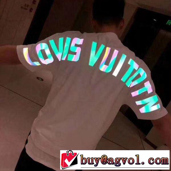 LOUIS VUITTON トレンドアイテムとして継続 Tシャツ/半袖  2色可選  ルイ ヴィトン2019年春夏シーズンの人気