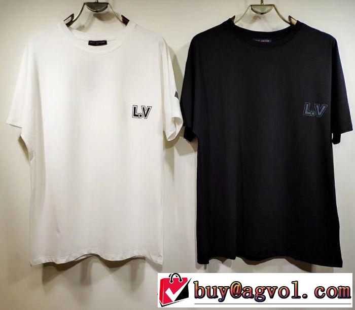 LOUIS VUITTON トレンドアイテムとして継続 Tシャツ/半袖  2色可選  ルイ ヴィトン2019年春夏シーズンの人気