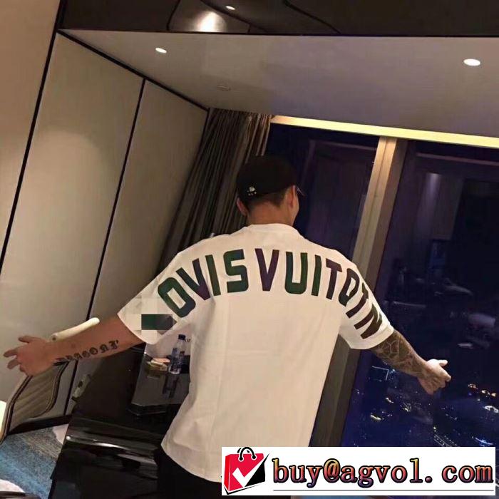 LOUIS VUITTON トレンドアイテムとして継続 Tシャツ/半袖  2色可選  ルイ ヴィトン2019年春夏シーズンの人気
