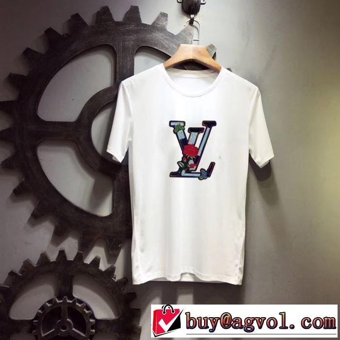 Tシャツ/半袖  2色可選 ルイ ヴィトン2019春夏は人気定番  LOUIS VUITTON さわやか夏スタイル新品