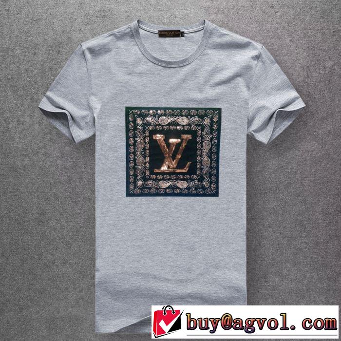 海外セレブは大人気 ルイ ヴィトン LOUIS VUITTON 2019年春夏シーズンの人気 Tシャツ/半袖  4色可選