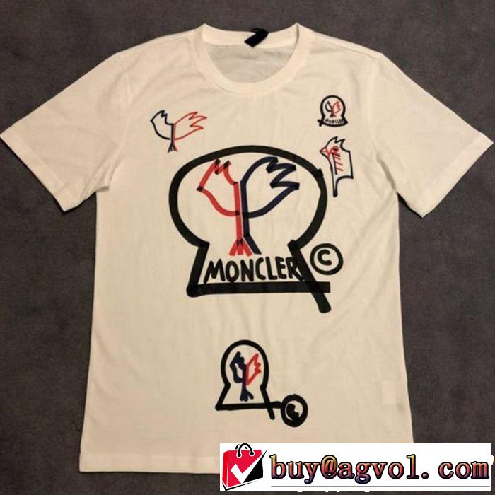 夏っぽさ新作アイテム MONCLER モンクレール 半袖Tシャツ 季節をまたい新作アイテム