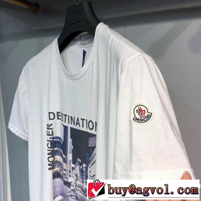 MONCLER モンクレール 半袖Tシャツ 2色可選 2019年の春夏に着たい 今旬のシルエットバランス
